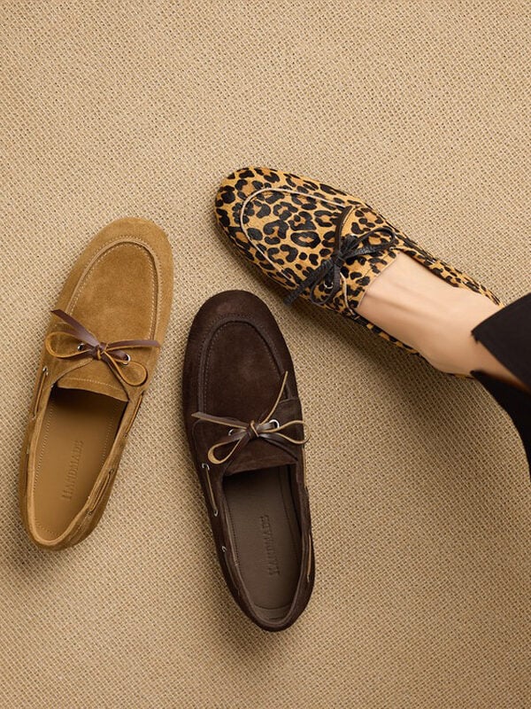 2603KYSSSS0093-1 CHIKO Dodie Round Toe Block Heels Moccasins