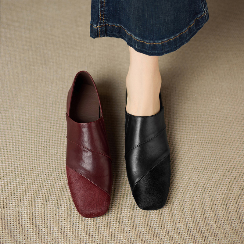 2603MG16895-2 CHIKO Donny Square Toe Block Heels Pumps Shoes