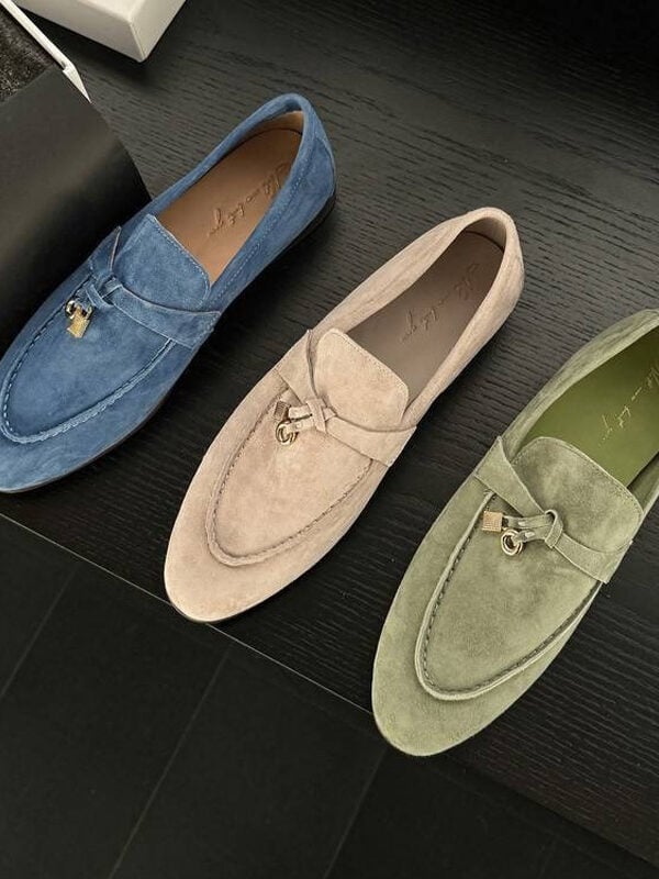 suede loafer shoes for women