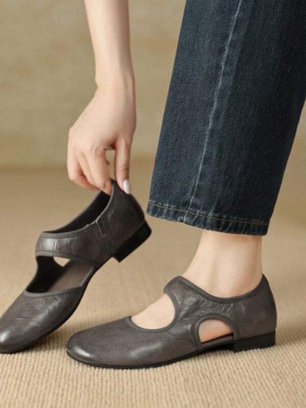 CHIKO Evy Round Toe Block Heels Mary Jane Shoes