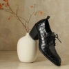 2608BLH31122-6 CHIKO Florie Pointy Toe Block Heels Oxfords Shoes