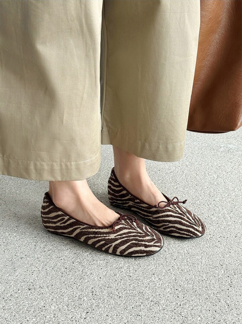 2608BLH31131-2 CHIKO Freddi Round Toe Wedge Ballerina, Flat Shoes