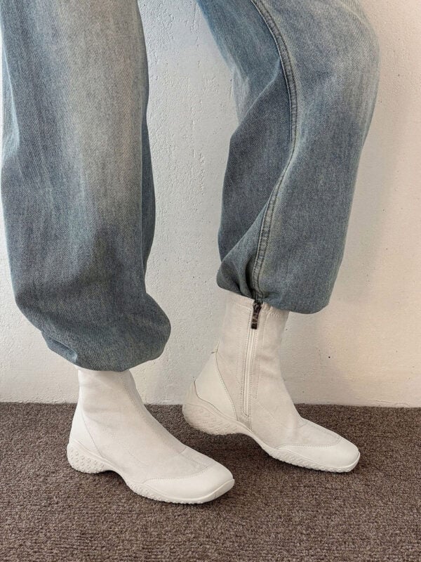 CHIKO Gabbie Square Toe Flatforms Ankle Boots