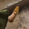 CHIKO Fiann Square Toe Wedge Ballerina