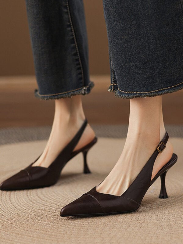 CHIKO Gabriella Pointy Toe Stiletto Slingback Shoes