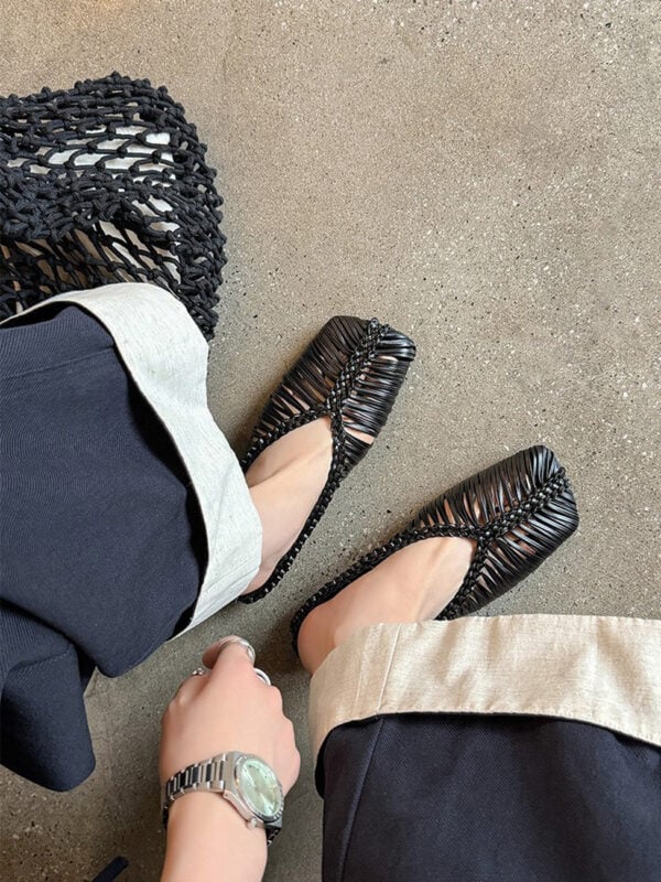 CHIKO Freda Square Toe Wedge Clogs/Mules Shoes, Flat Shoes
