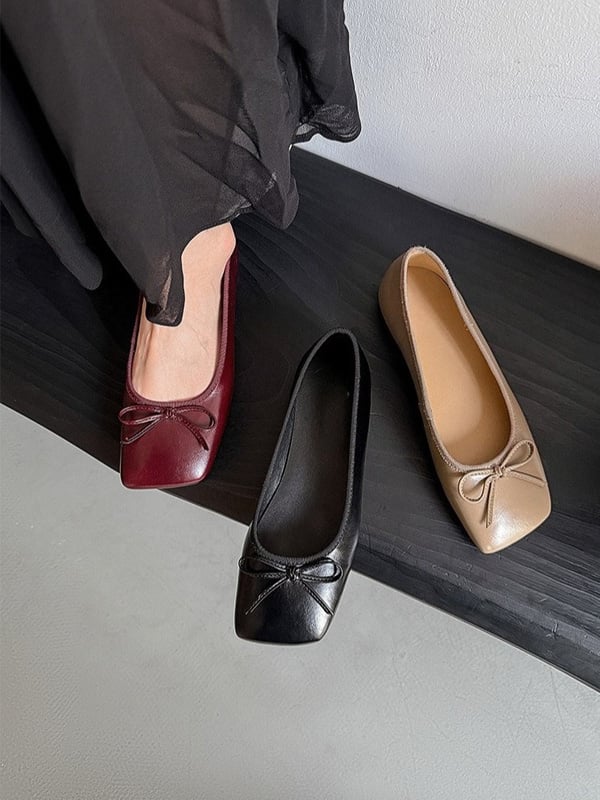 CHIKO Fayth Square Toe  Ballerina, Flat Shoes