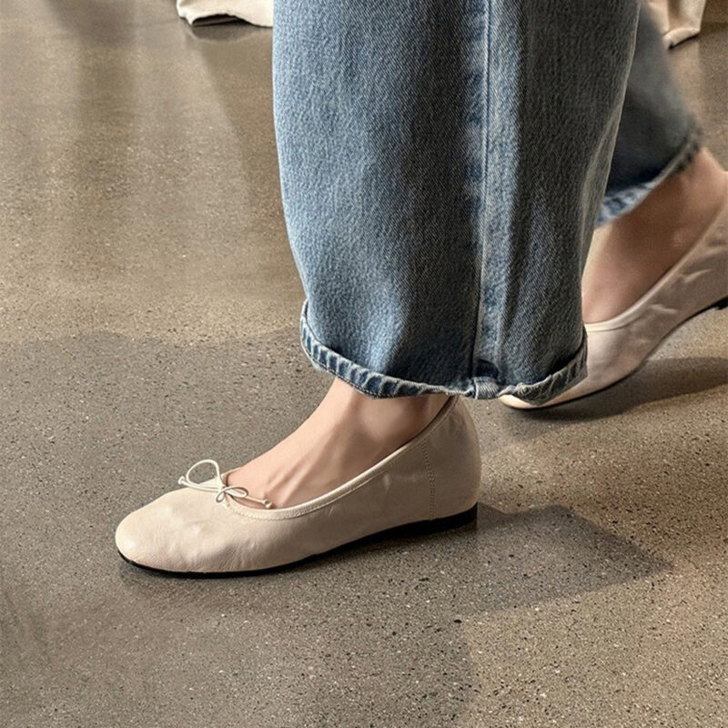 CHIKO Fidela Round Toe Wedge Ballerina