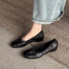 CHIKO Fidela Round Toe Wedge Ballerina