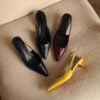 2608PQ4-6n-6 CHIKO Florentia Pointy Toe Kitten Heels Slingback Shoes