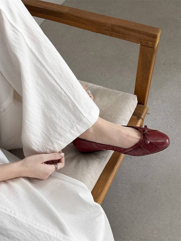 CHIKO Georgeta Round Toe Wedge Ballerina, Flat Shoes